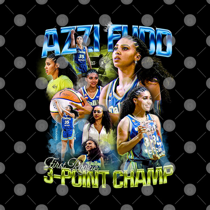 Azzi Fudd First Rookie 3 Point Champ T Shirt