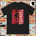 B.T.S World Tour 2026 Arirang Concert Namjoon Seokjin Yoongi Hoseok Jimin V Jungkook shirt