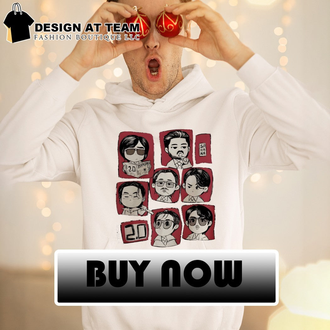 BTS 2 0 Arirang Tour 2026 cartoon style shirt
