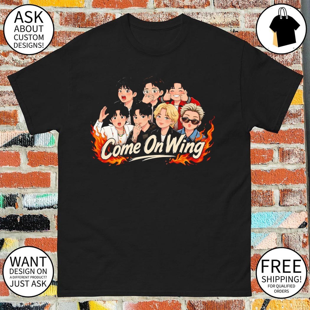 BTS 2.0 Arirang come on wing hot ones shirt