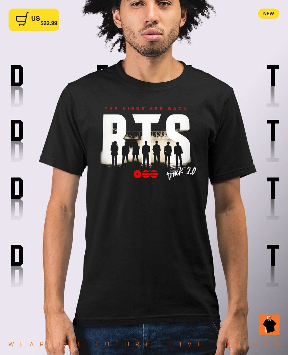 BTS Arirang Track 2.0 The King Are Back Inspired Concert shirt