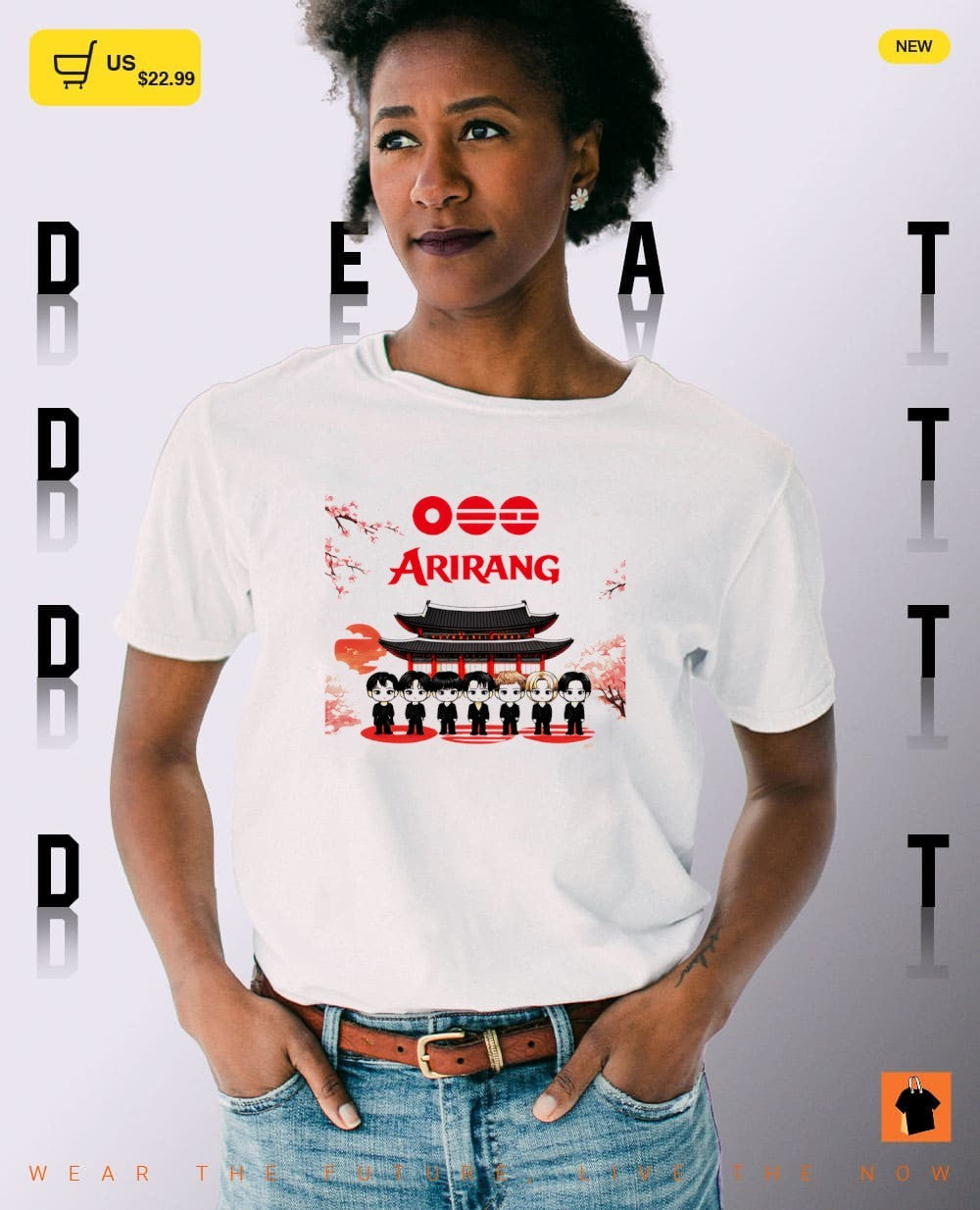 BTS Arirang World Tour 2026 Bangtan Idol Group Concert shirt