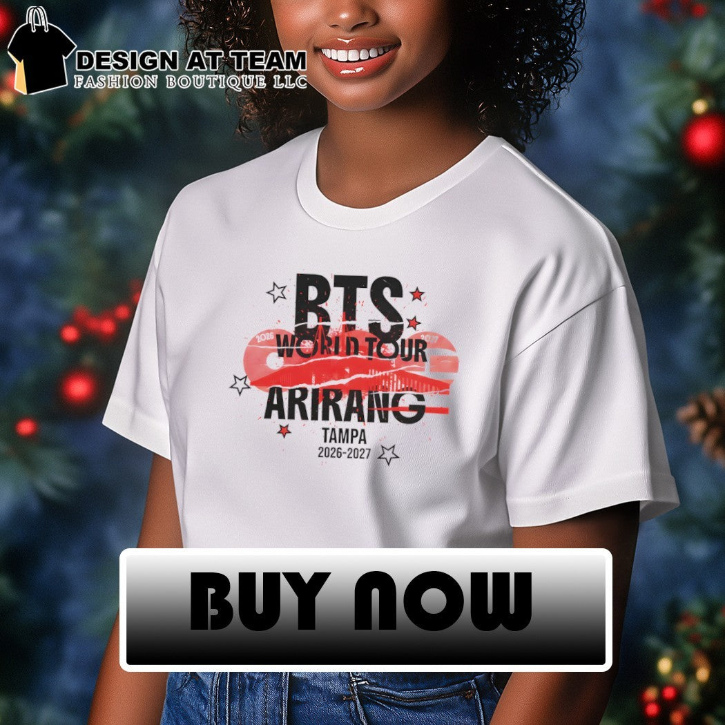 BTS Concert World Tour Arirang Tampa 2026 2027 shirt