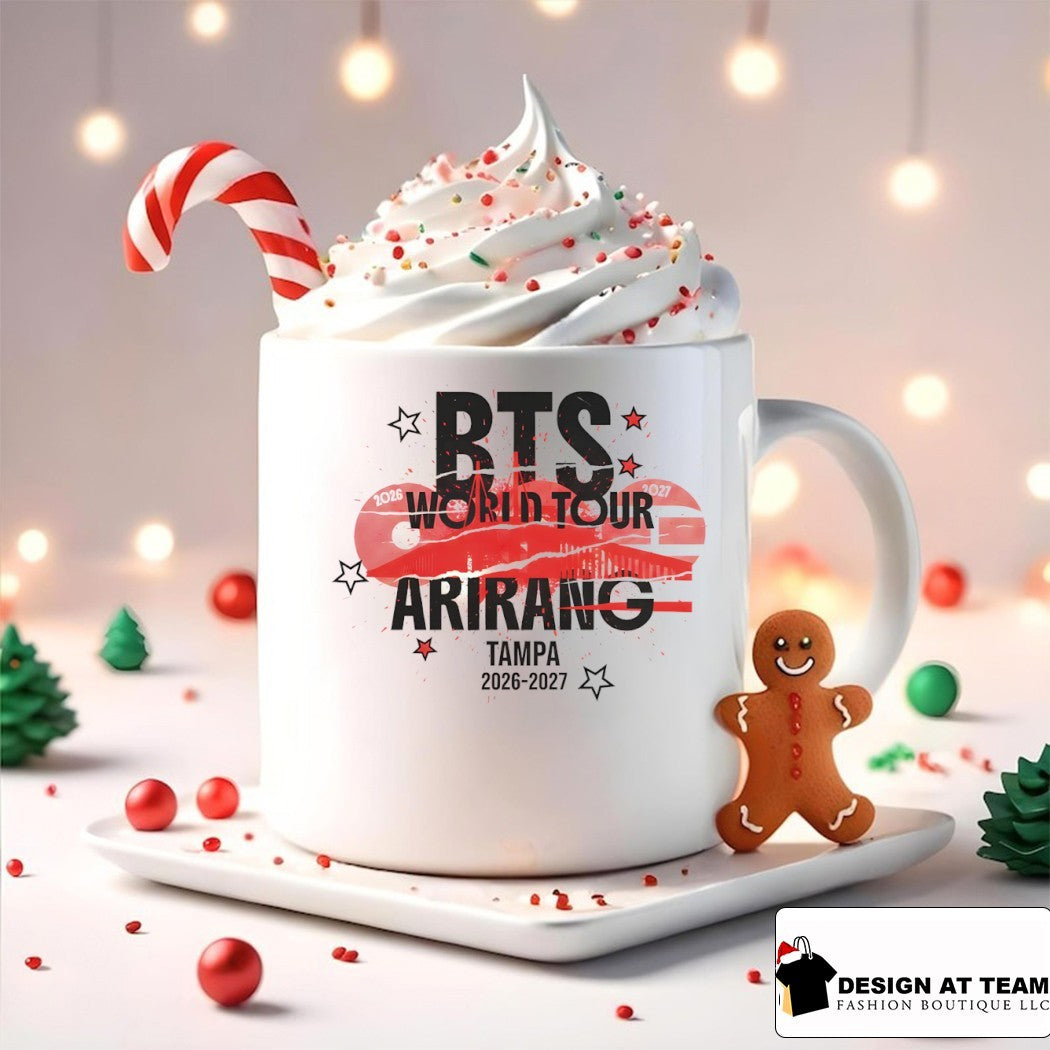 BTS Concert World Tour Arirang Tampa 2026 2027 shirt