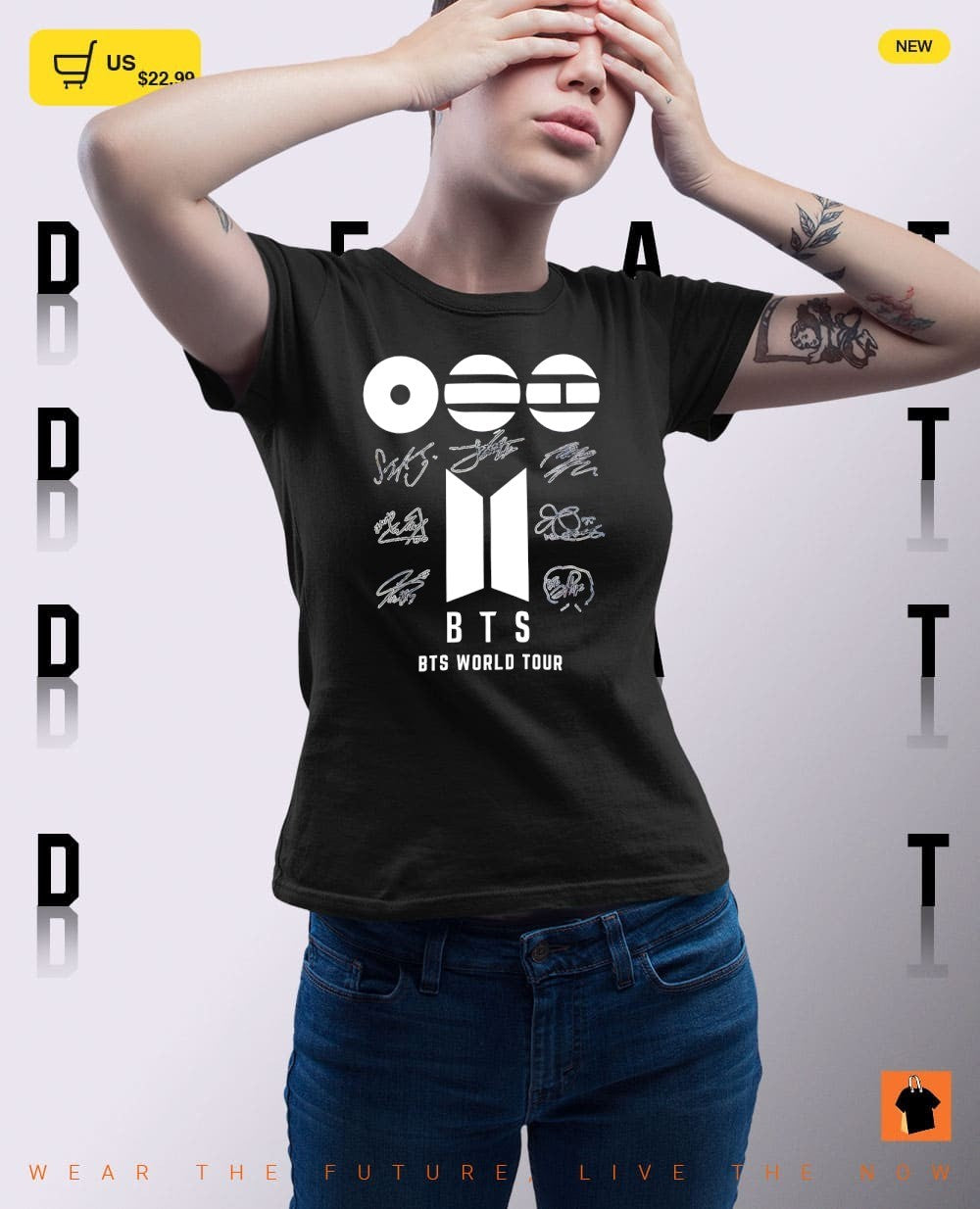 BTS World Tour 2026 Arirang Bias Signature shirt