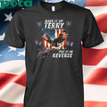 Back Up Terry Put It In Reverse Firework 4th July T-shirt