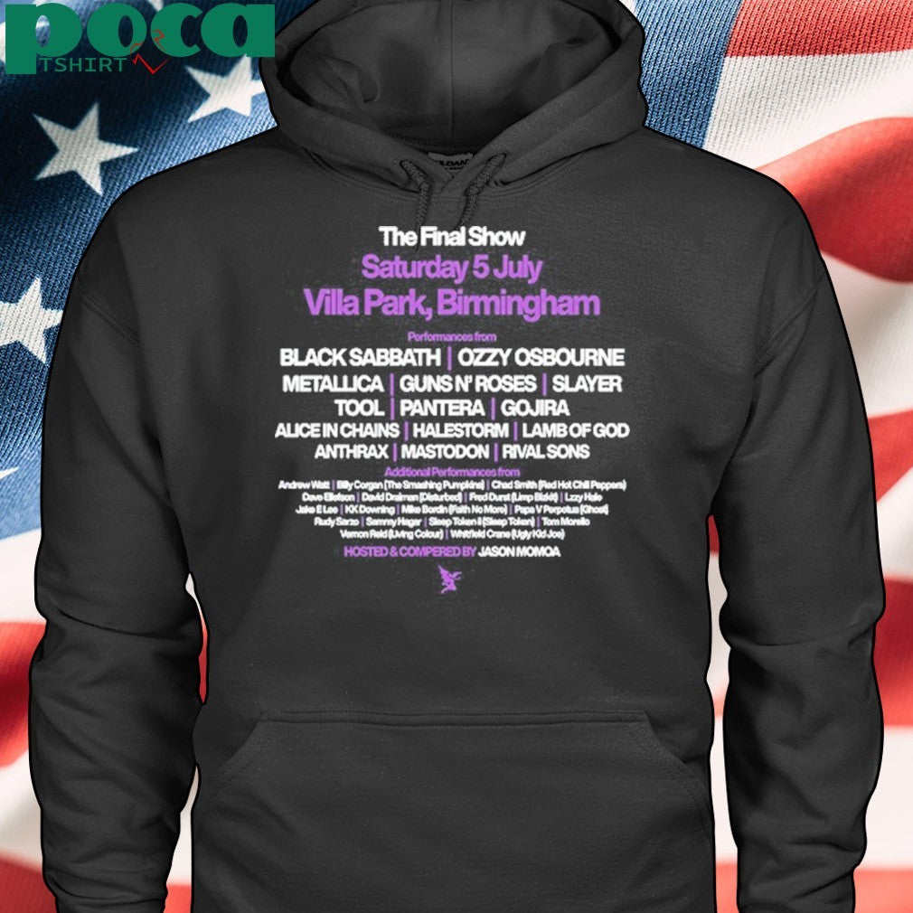 Back to the Beginning 2025-07-05 Birmingham Shirt