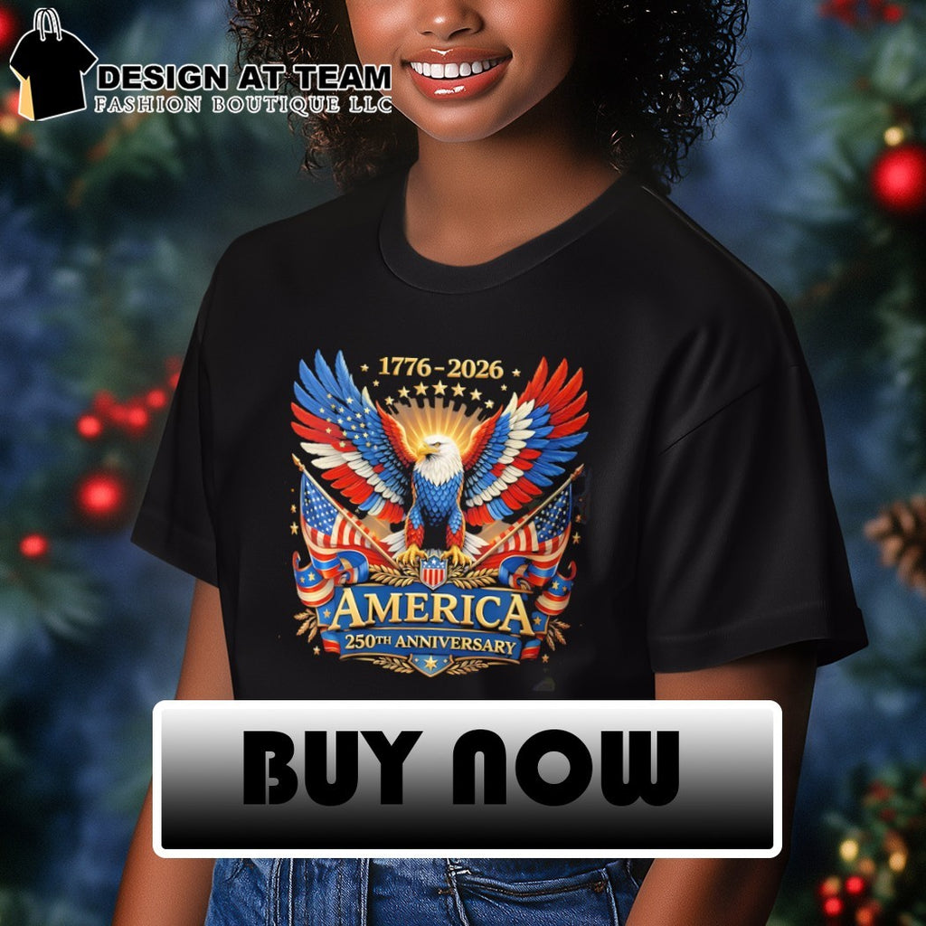 Bald Eagle America 250th Anniversary America Patriotic 1776 2026 shirt