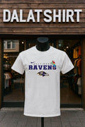 Baltimore Ravens Parrot Drinking Cocktail Bird Logo shirt