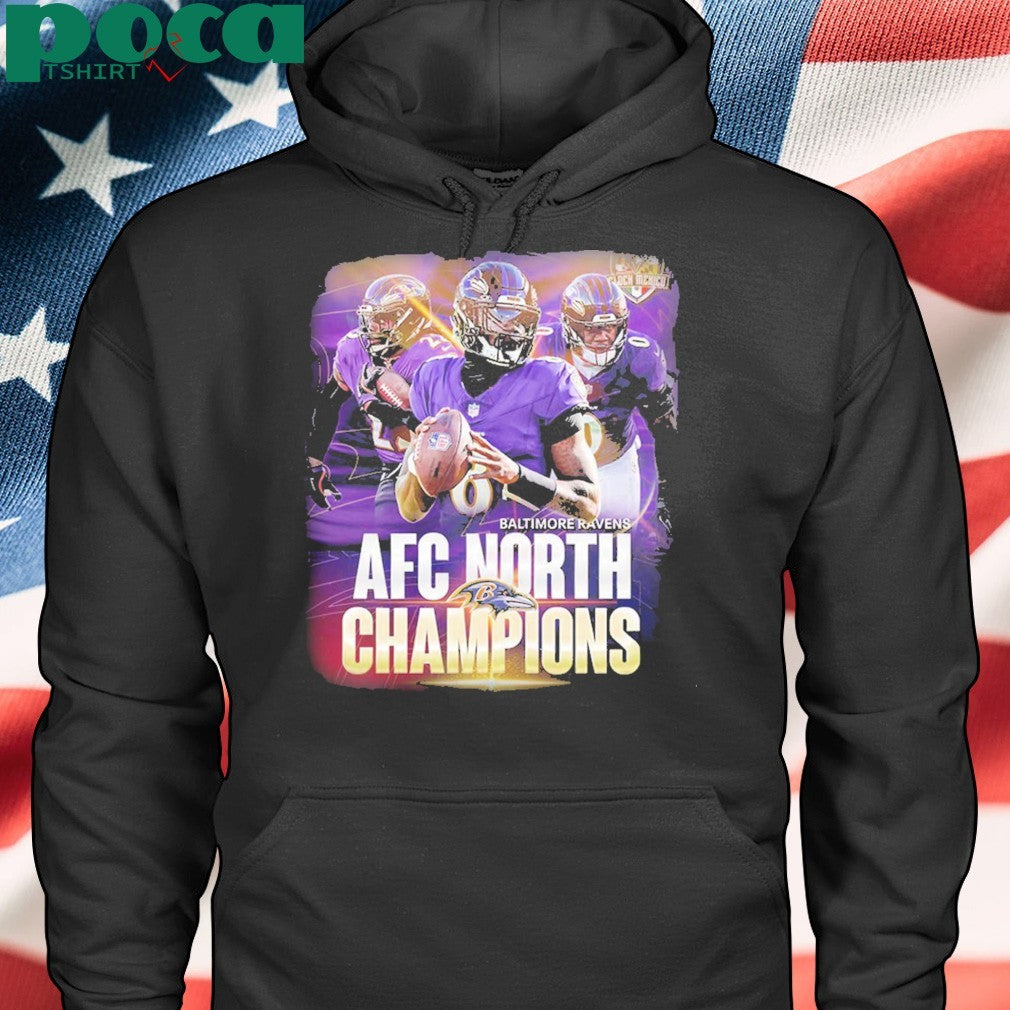 Baltimore Ravens Win The 2024 AFC North Division Champions Shirt