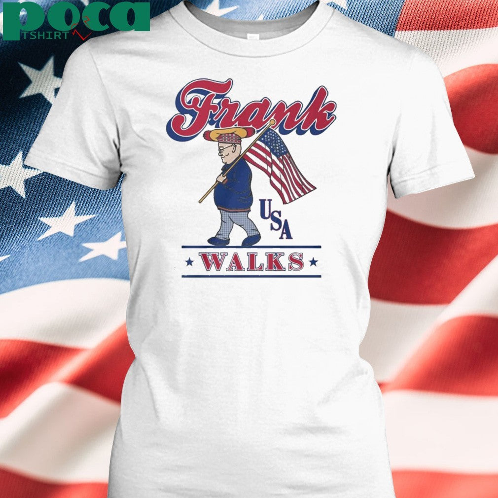 Barstool Sports Frank Walks USA Logo Shirt