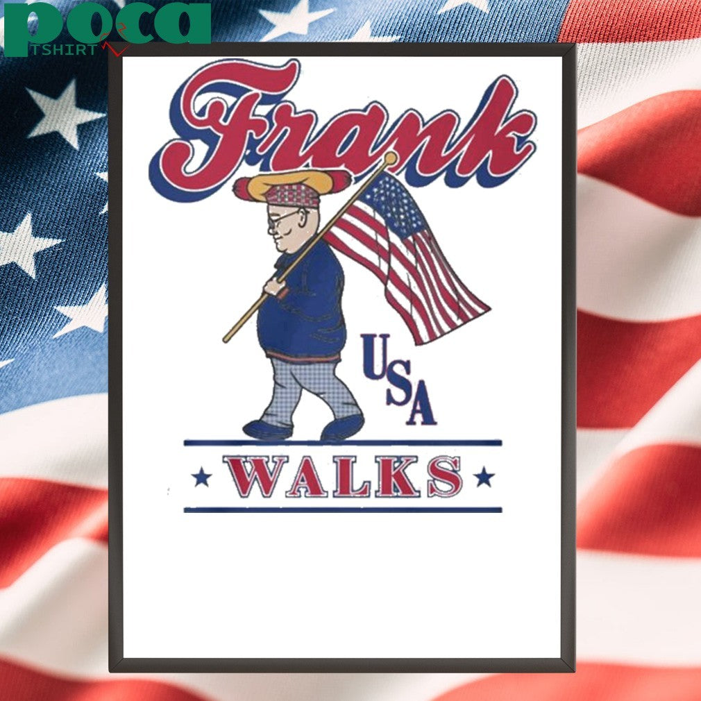 Barstool Sports Frank Walks USA Logo Shirt