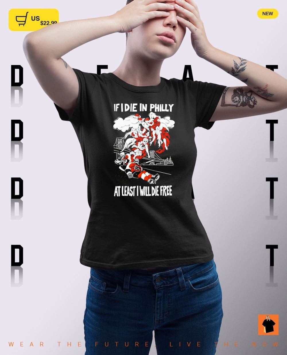 Ben Franklin Philadelphia Flyers if I die in Philly at least I will die free shirt