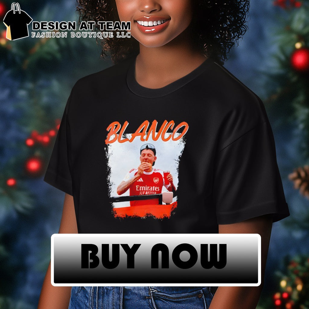 Ben White Parade Arsenals Premier League Champions Burger shirt