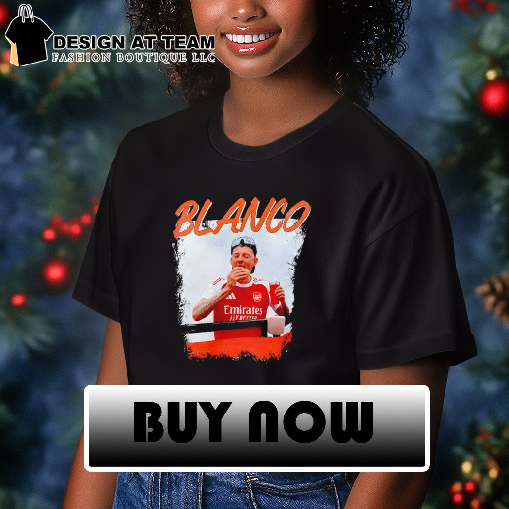Ben White Parade Arsenals Premier League Champions Burger shirt