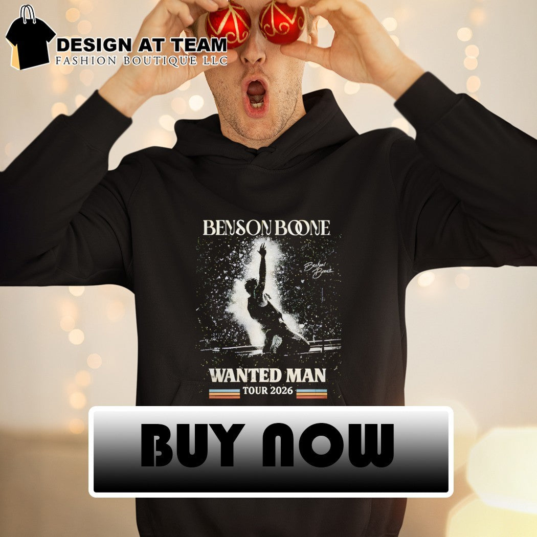 Benson Boone Wanted Man Tour 2026 signature vintage shirt