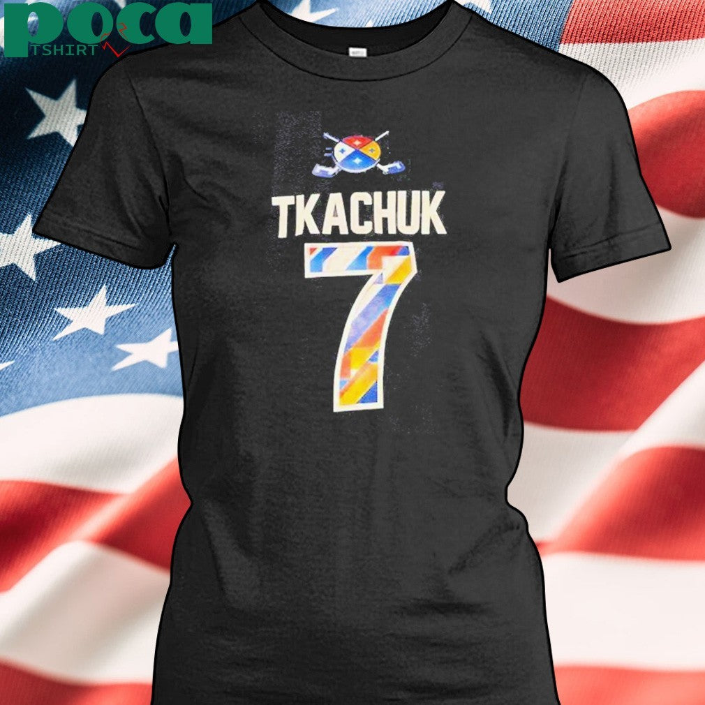 Matthew Tkachuk 7 Team Usa Four National Hockey Shirt