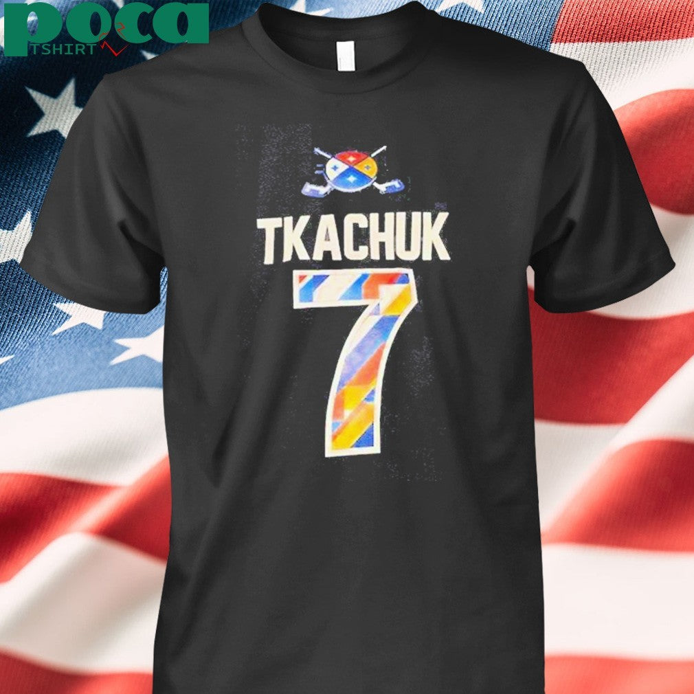 Matthew Tkachuk 7 Team Usa Four National Hockey Shirt