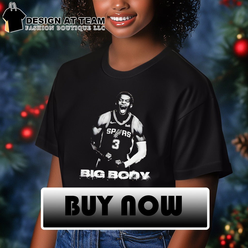 Big Body Keldon Johnson Junkyard Dog Spurs Basketball Player Graphic shirt