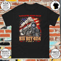 Big Boy 4014 Steam Locomotive American Iron Legacy Vintage Patriotic shirt