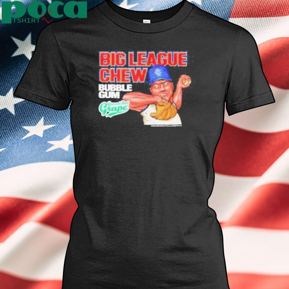 Big League Chew Bubble Gum Ground Ball Grape shirt