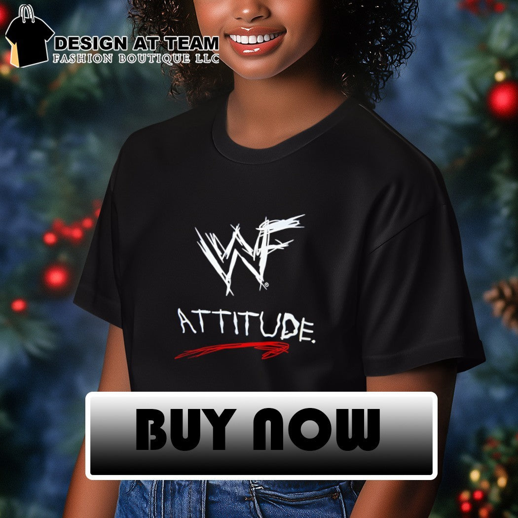 Big Show Paul Wight wearing WWF Attitude shirt