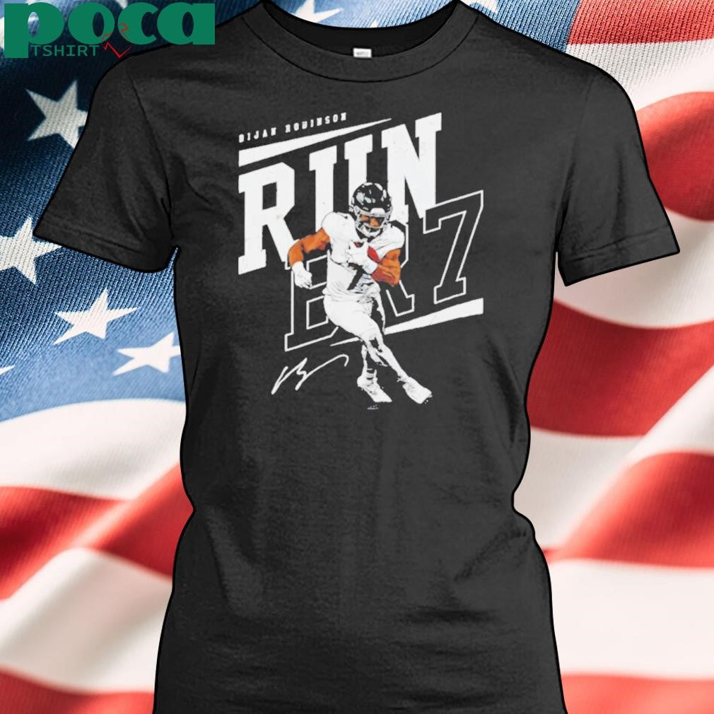 Bijan Robinson Atlanta Falcons Run Br 7 Football Signature shirt