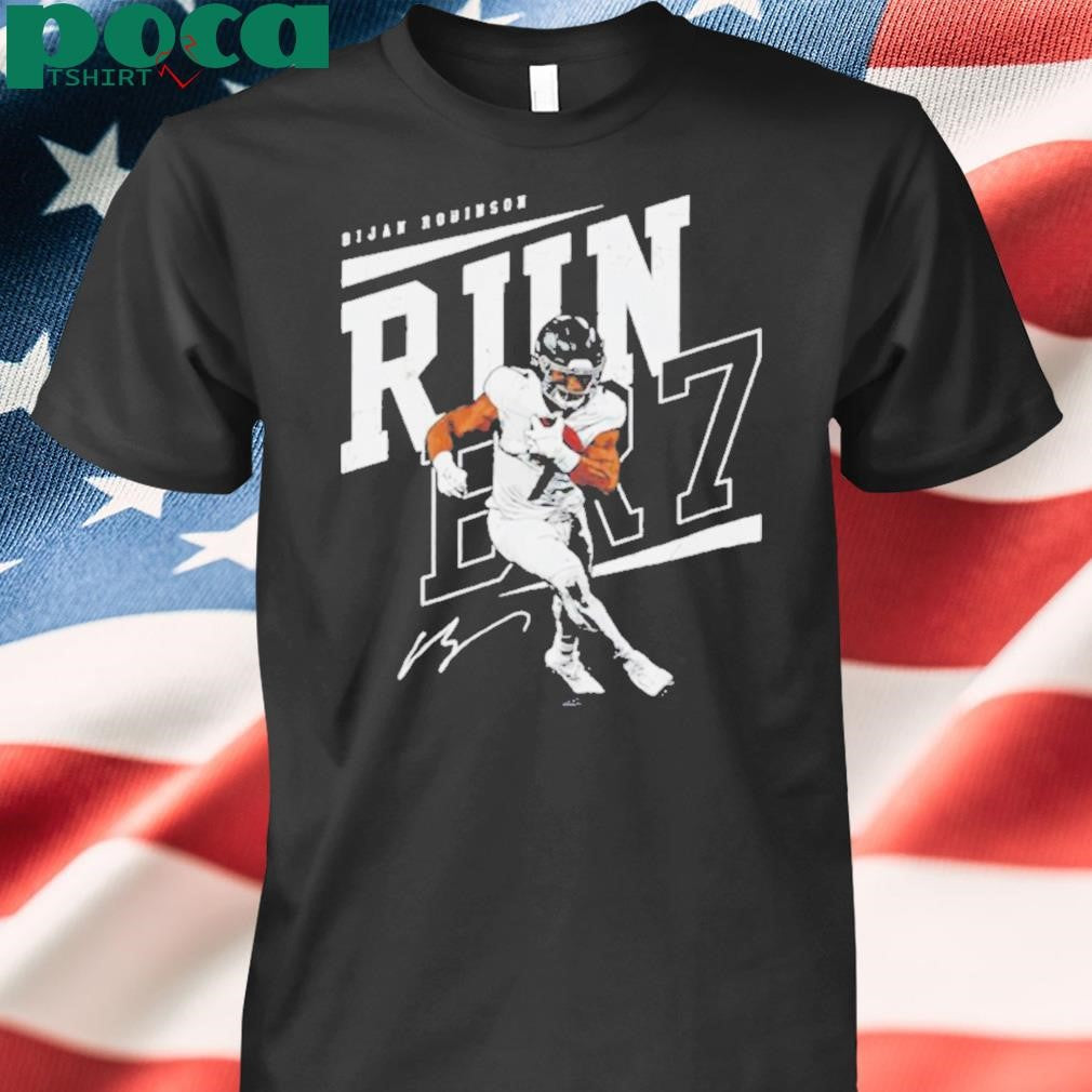 Bijan Robinson Atlanta Falcons Run Br 7 Football Signature shirt