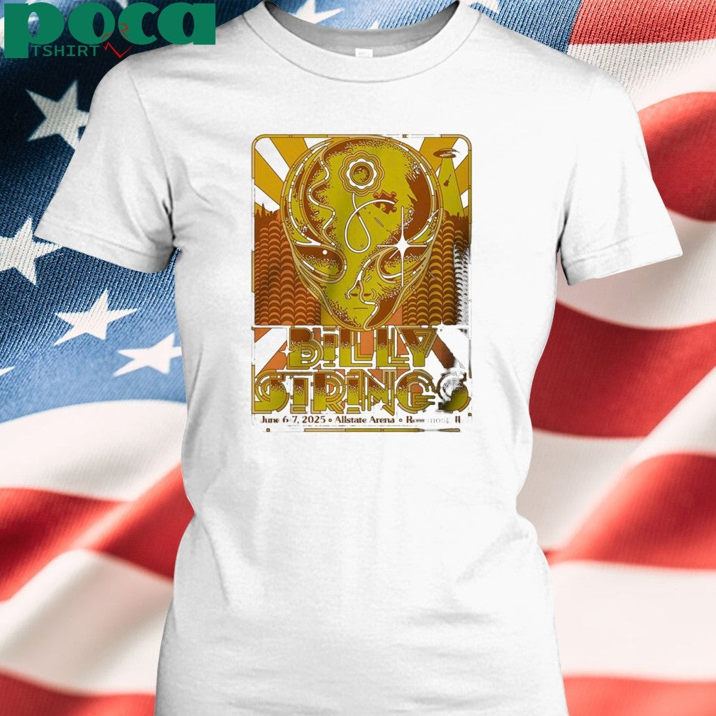 Billy Strings At Allstate Arena In Rosemont IL On June 6-7 2025 Shirt