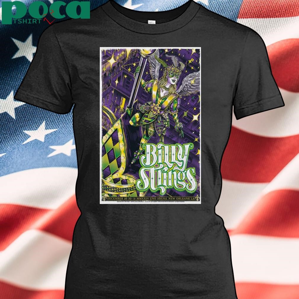 Billy Strings December 29-31 2024 New Orleans LA Poster shirt