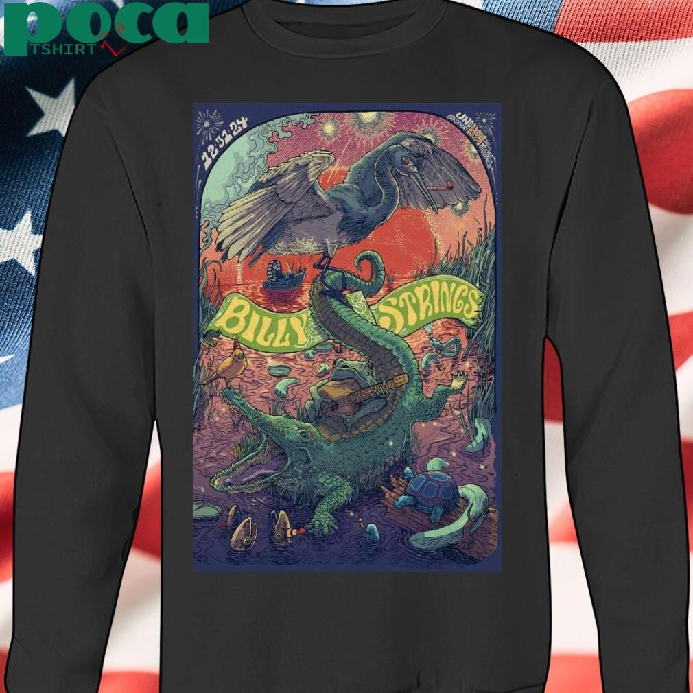 Billy Strings NYE Shows New Orleans LA December 31 2024 Poster shirt