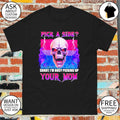 Bisexual flag skull pick a side sorry I’m busy picking up your mom shirt