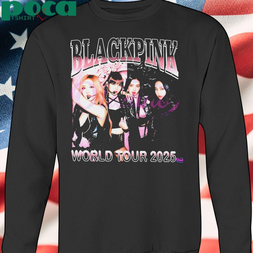 Blackpink World Tour 2025 Kpop Concert Poster shirt