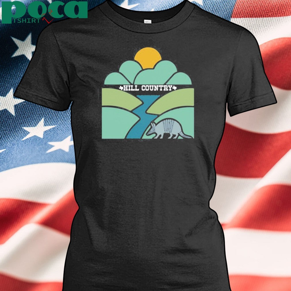Blacktop Mojo Hill Country Kerr County Texas Shirt