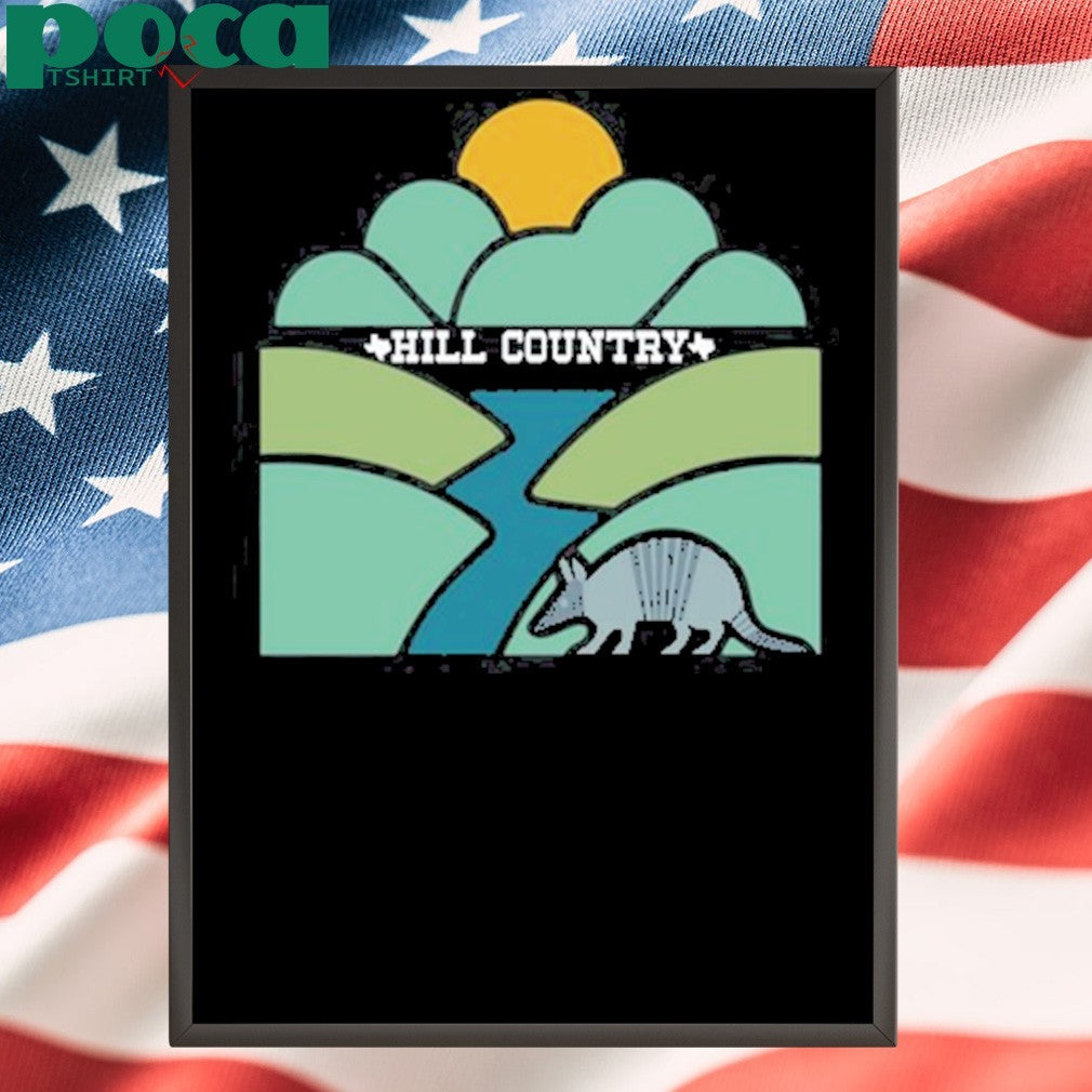 Blacktop Mojo Hill Country Kerr County Texas Shirt