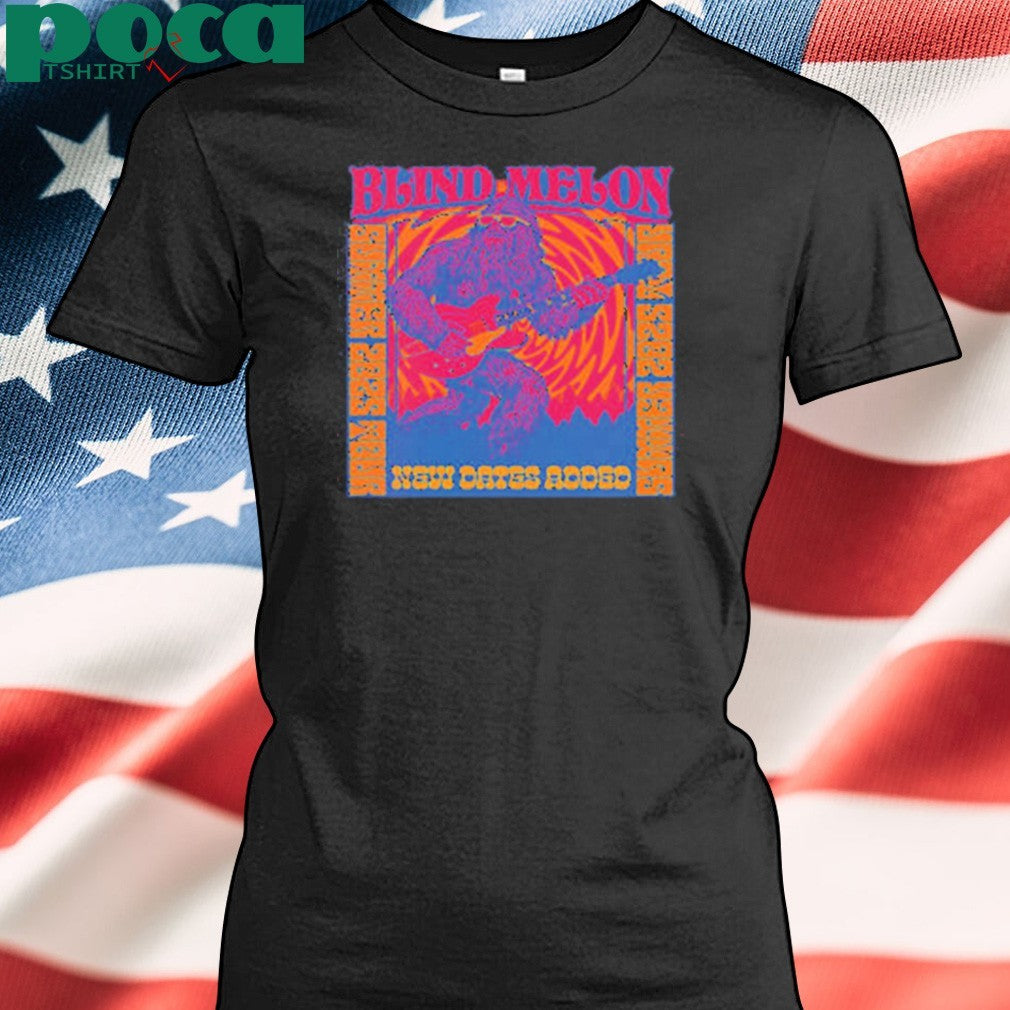 Blind Melon Poster Summer 2025 Tour Schedule Unisex T-Shirt