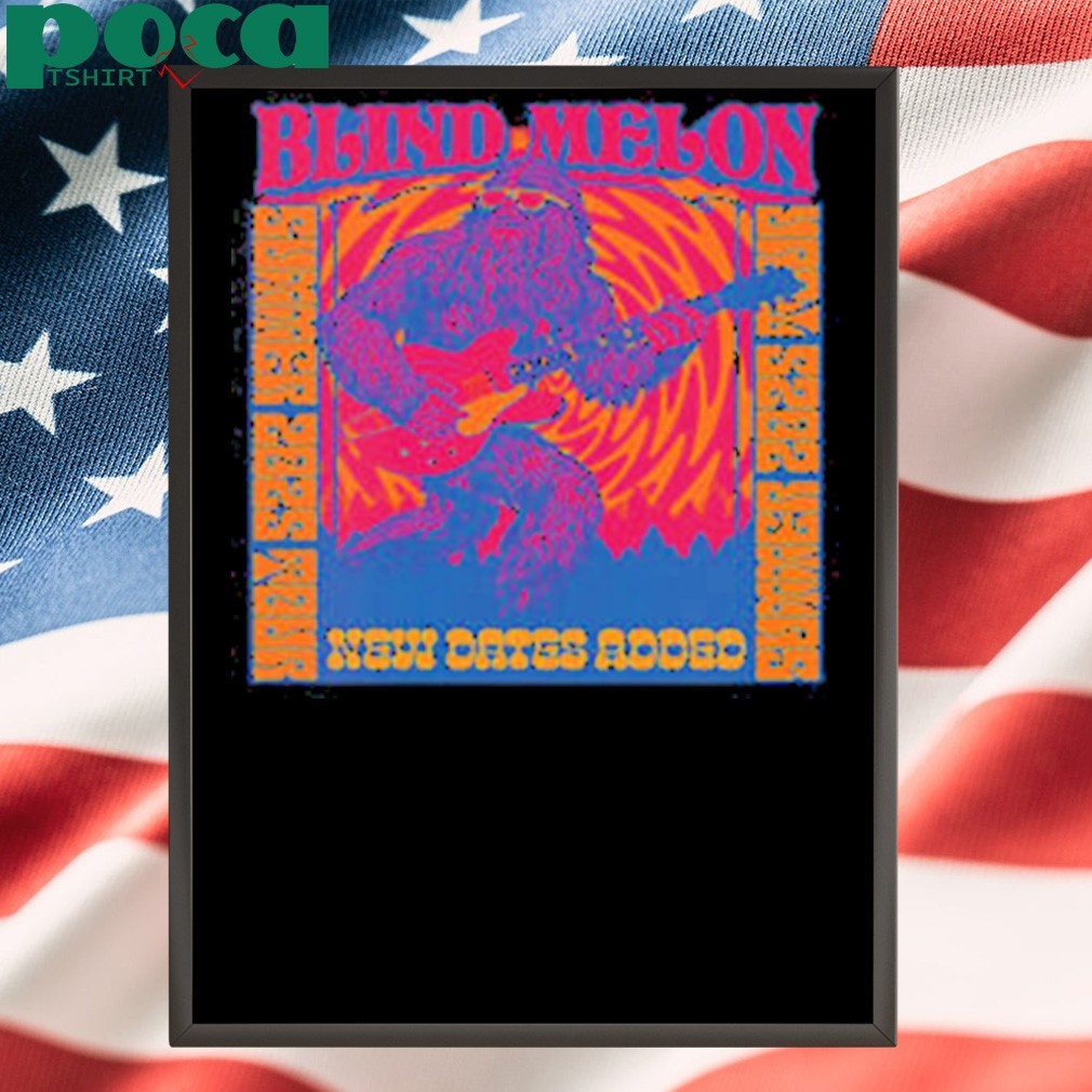 Blind Melon Poster Summer 2025 Tour Schedule Unisex T-Shirt