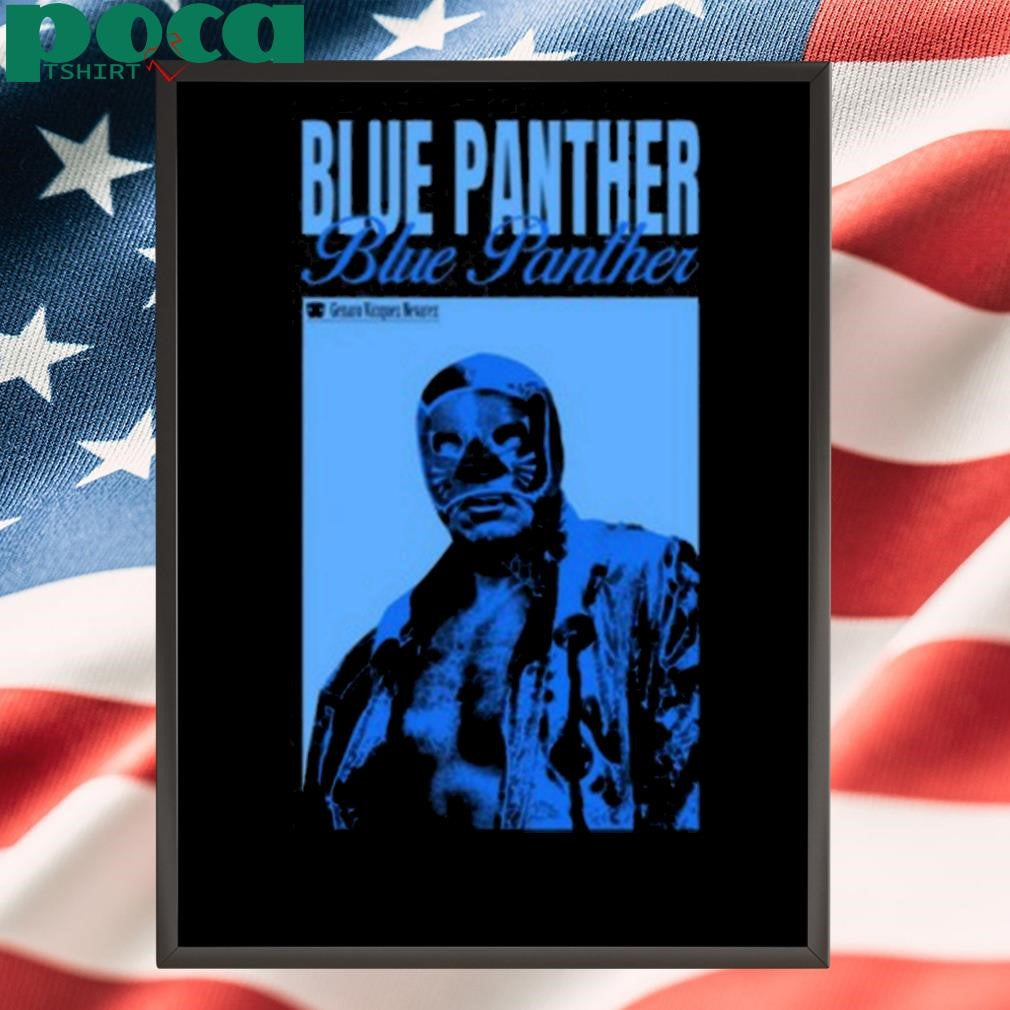 Blue Panther Genaro Vázquez Nevarez 2025 shirt
