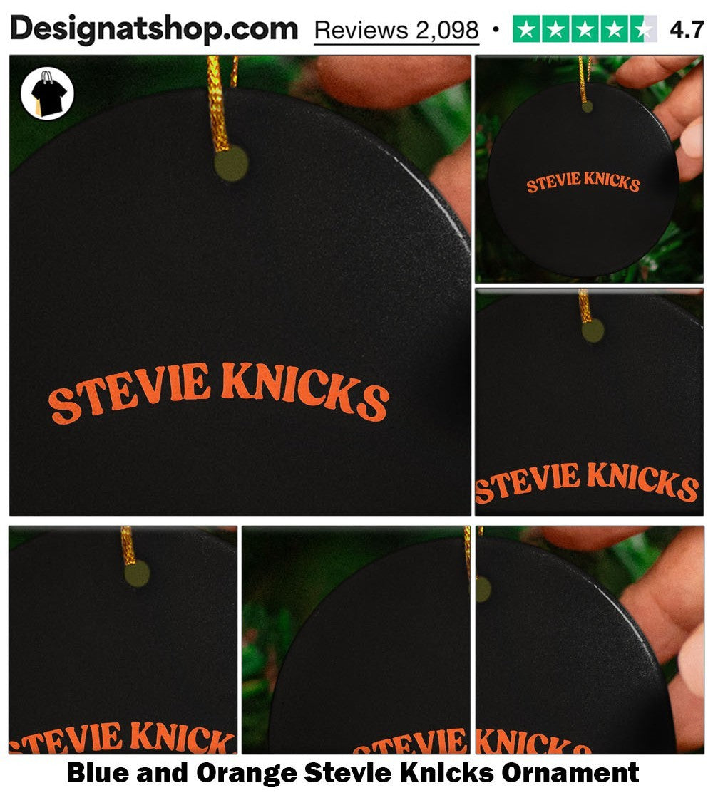 Blue and Orange Stevie Knicks shirt