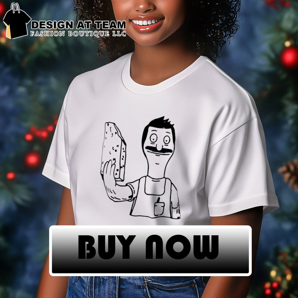 Bob Belcher hold the sponge Bob’s Burgers shirt