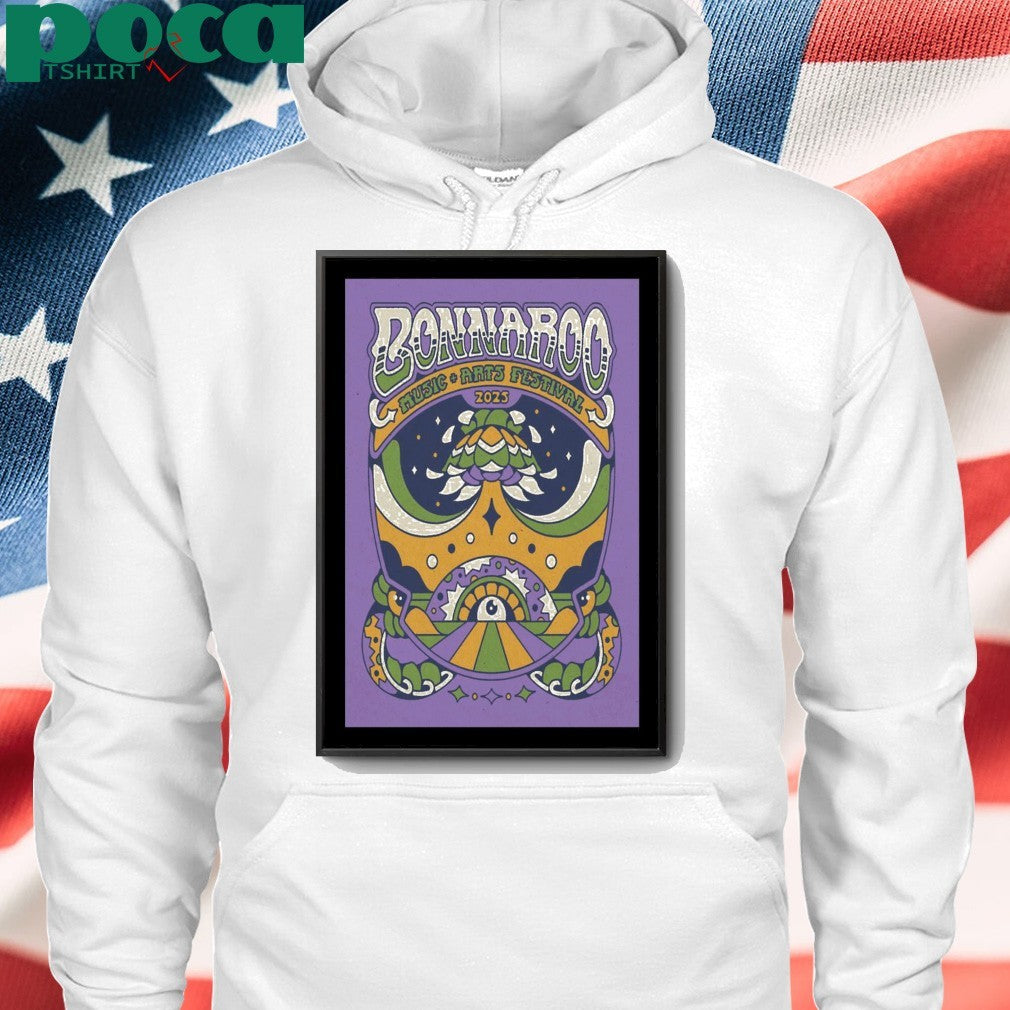 Bonnaroo Music & Arts Festival 2025 Poster shirt