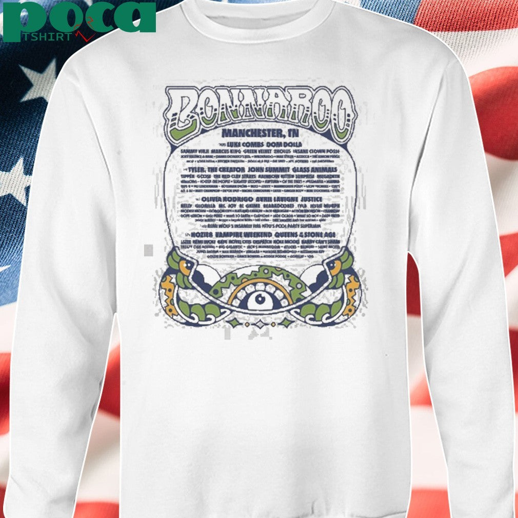 Bonnaroo Roo Arch Lineup 2025 Shirt