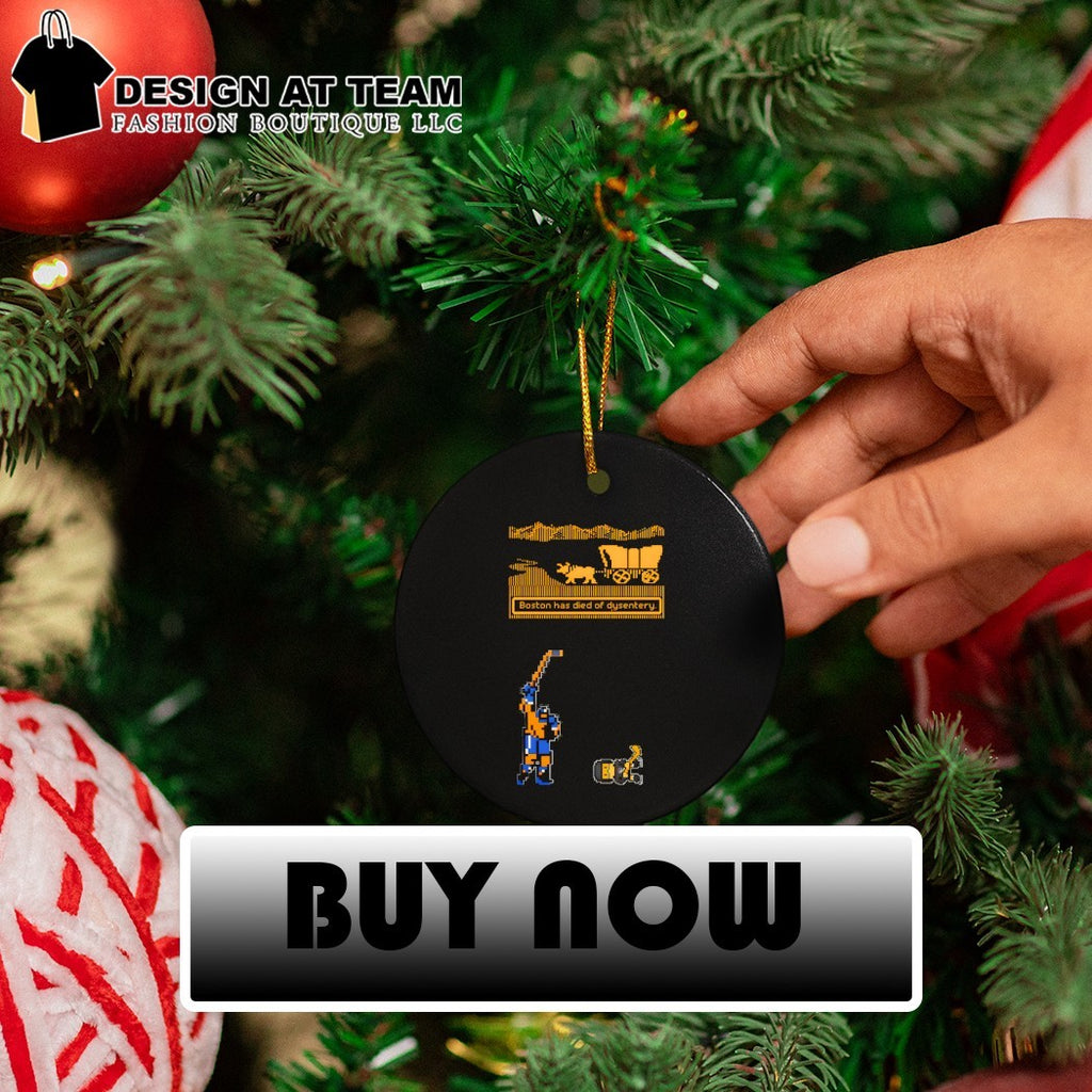 Boston has died of dysentery 8bit shirt