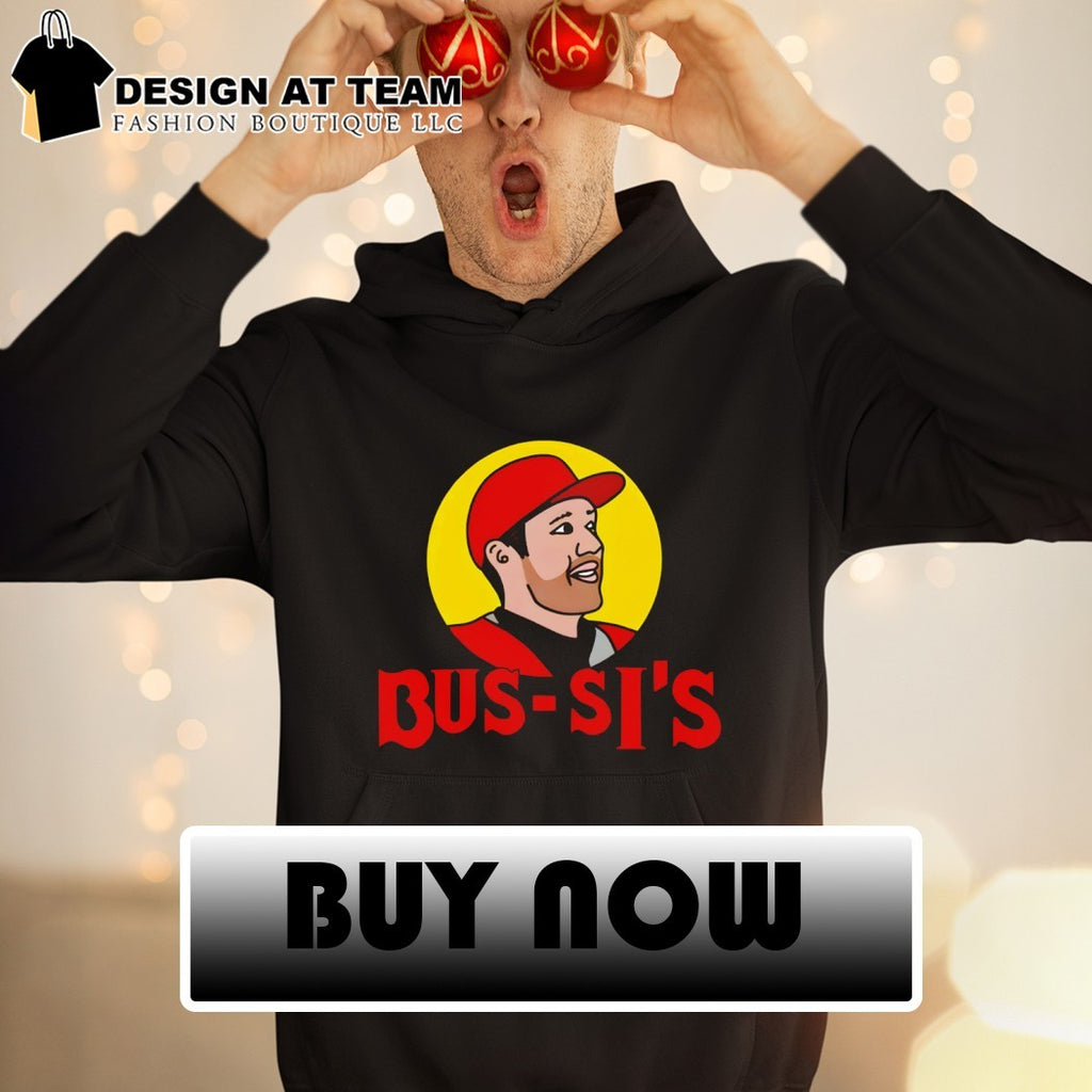 Brandon Bus-si’s Brandon Bussi Carolina Hurricanes x Buc-ee’s parody logo shirt