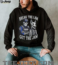 Break the Law Get the Jaw Police K 9 Grunt Style shirt
