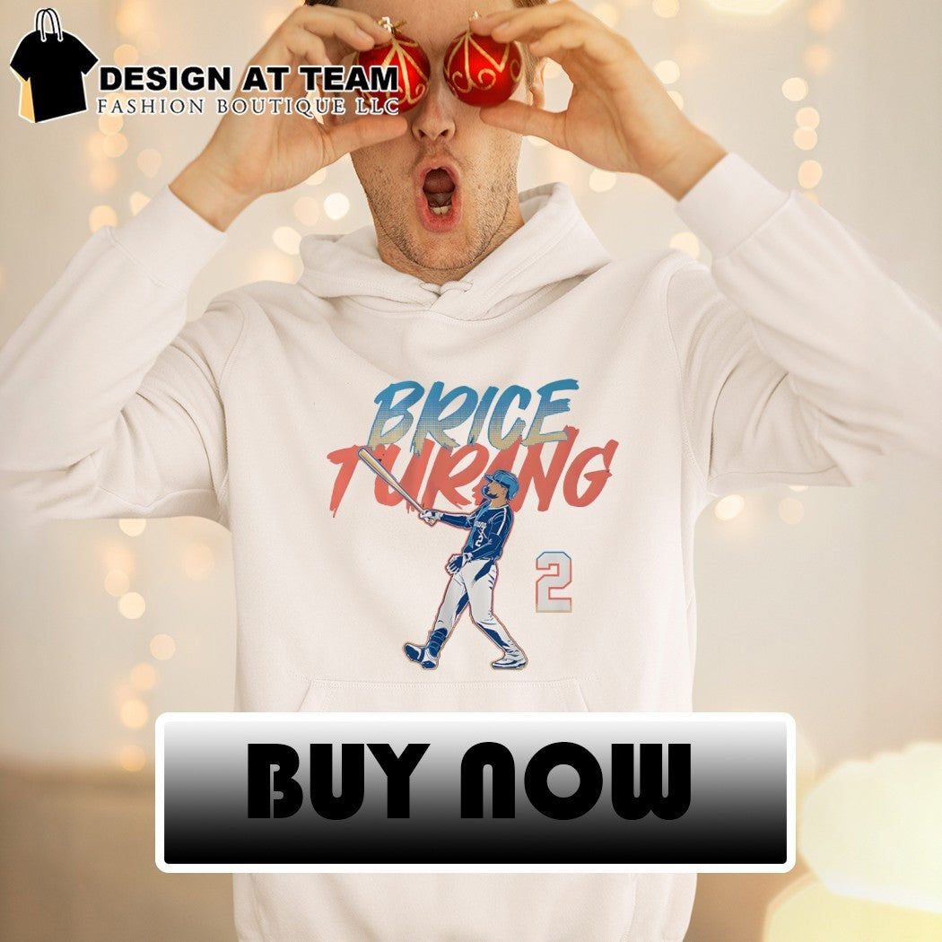 Brice Turang Milwaukee Brewers Slugger Swing Number MLB Baseball 2026 shirt