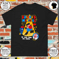 Bricks and Minifigs Robber character we steal from old people spotlight scene shirt