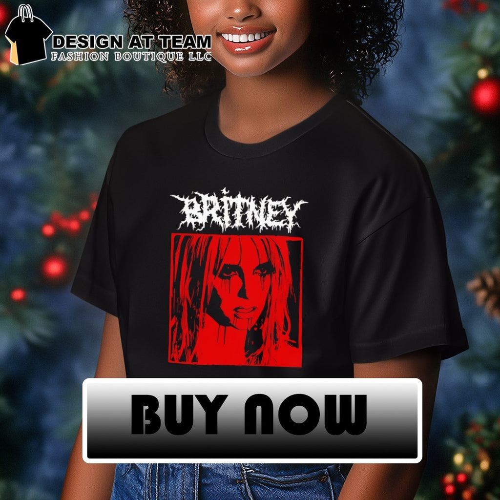 Britney Black metal t-shirt