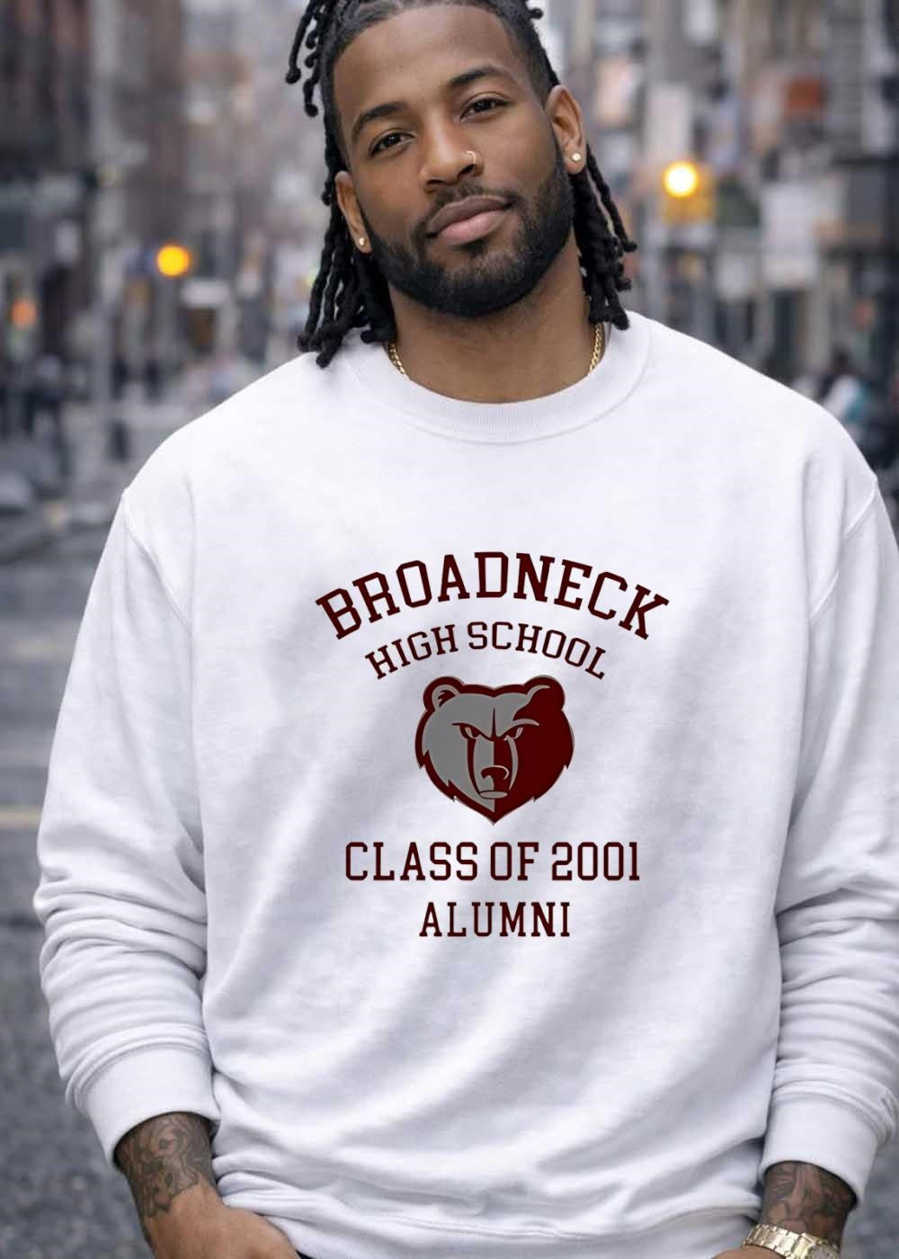 Broadneck High School Alumni 2001 Bear Apparel T-Shirt