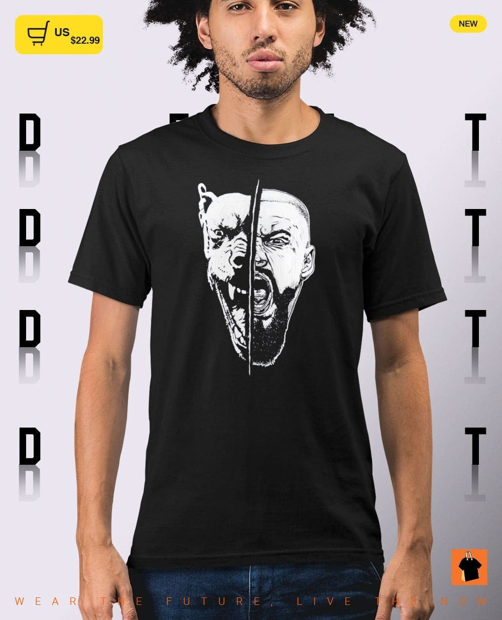 Bron Breakker half man half dog shirt